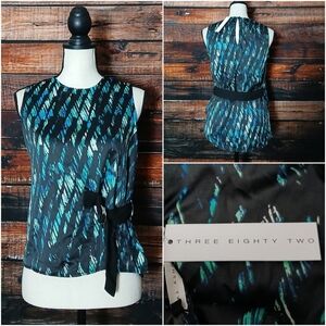 NWT Three Eighty Two Top XS Wrap Buckle Made in USA